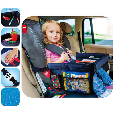 Kid Car Seat Safety Waterproof Play And Snack Tray