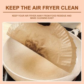 50Pcs Air Fryer Disposable Paper 空气炸锅垫纸