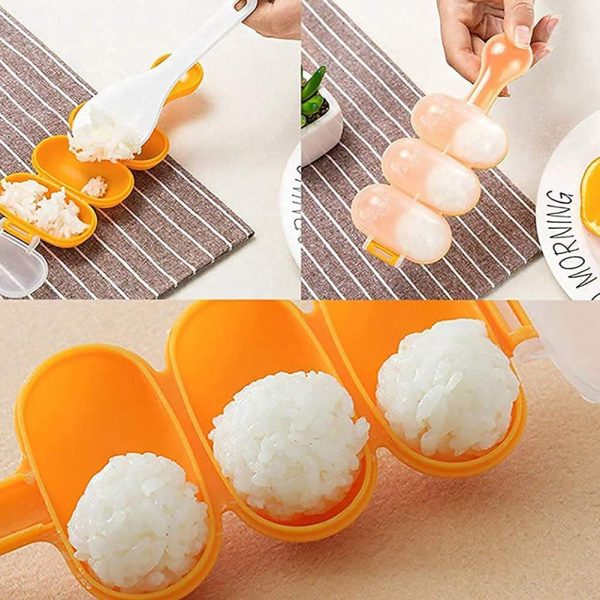 DIY Rice Ball Shaker 球型饭团模具