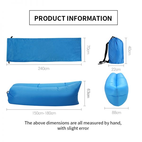 Portable Self Inflatable Air Sofa 充气懒人沙发