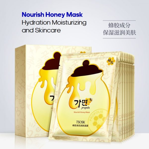 1pc Propolis Nourish Honey Facial Mask